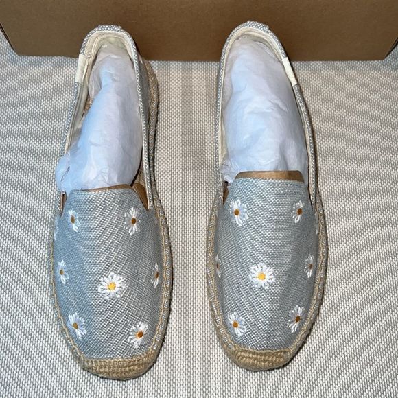 Soludos Daisies Embroidered Espadrilles - Picture 1 of 6